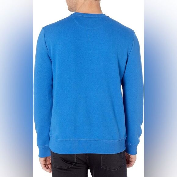 Calvin Klein Men's Classic CK Logo Fleece Crewneck Sweatshirt - Picture 5 of 5